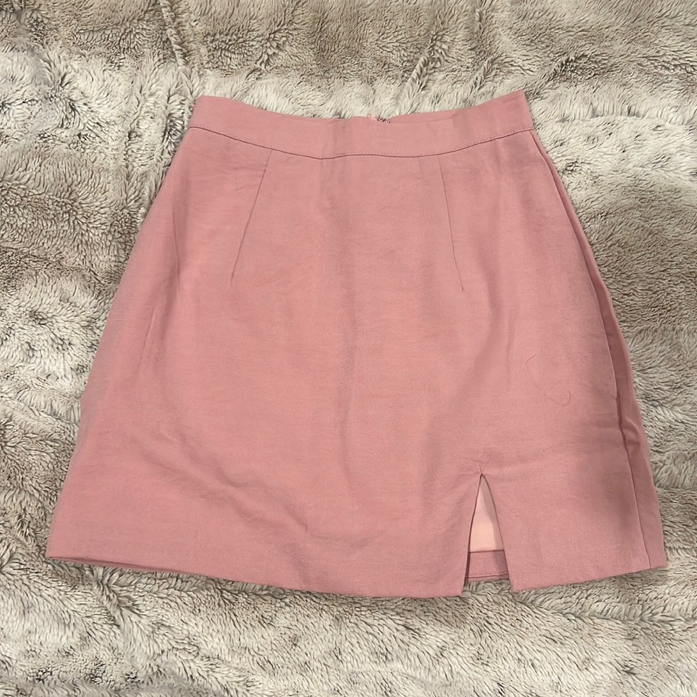Princess Polly Pink Cotton Skirt